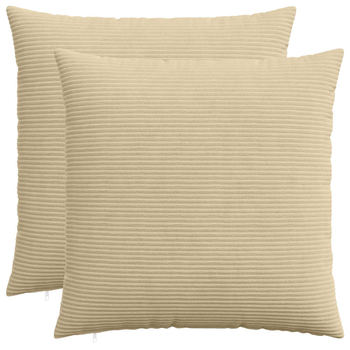 Pudebetræk 2 pcs HEERLEN Grøn Grå 70 x 70 cm cordfløjl