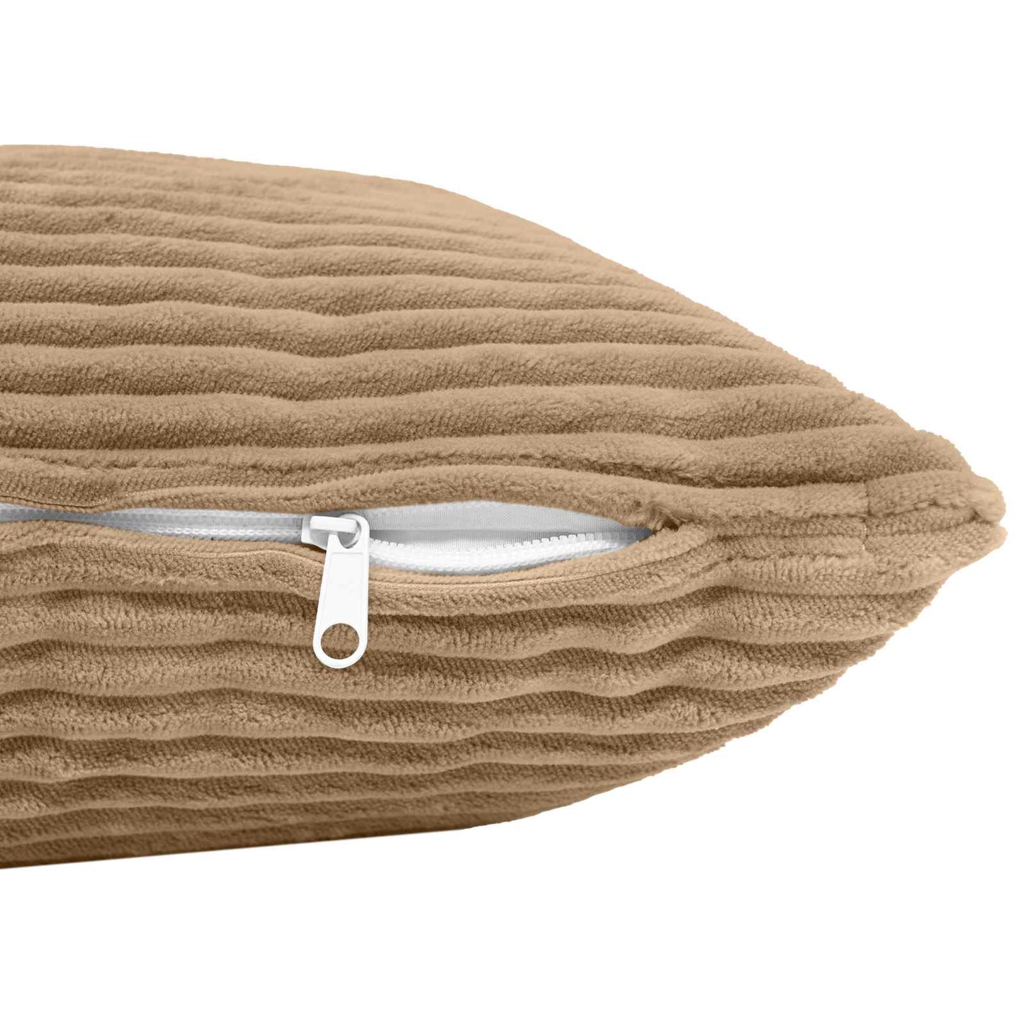 Pudebetræk 2 pcs HEERLEN Brun 70 x 70 cm cordfløjl