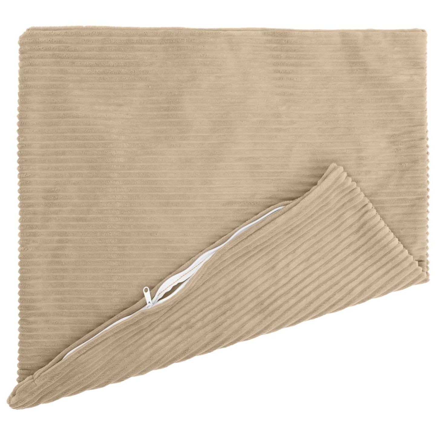 Pudebetræk 2 pcs HEERLEN Gråbrun 70 x 70 cm cordfløjl