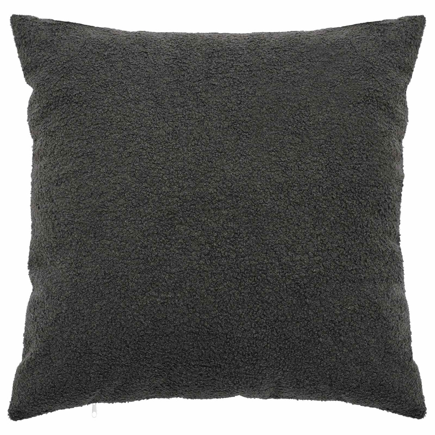 Pudebetræk 2 pcs HEERLEN Mørkegrå 80 x 80 cm Bouclé