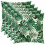 Pudebetræk 6 pcs HEERLEN Bladmønster 80 x 80 cm Polyester