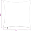 Pudebetræk 6 pcs ALMELO Blå 30 x 30 cm cordfløjl