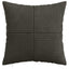 Pudebetræk 6 pcs ALMELO Antracit 30 x 30 cm cordfløjl