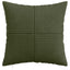 Pudebetræk 6 pcs ALMELO Grøn 30 x 30 cm cordfløjl