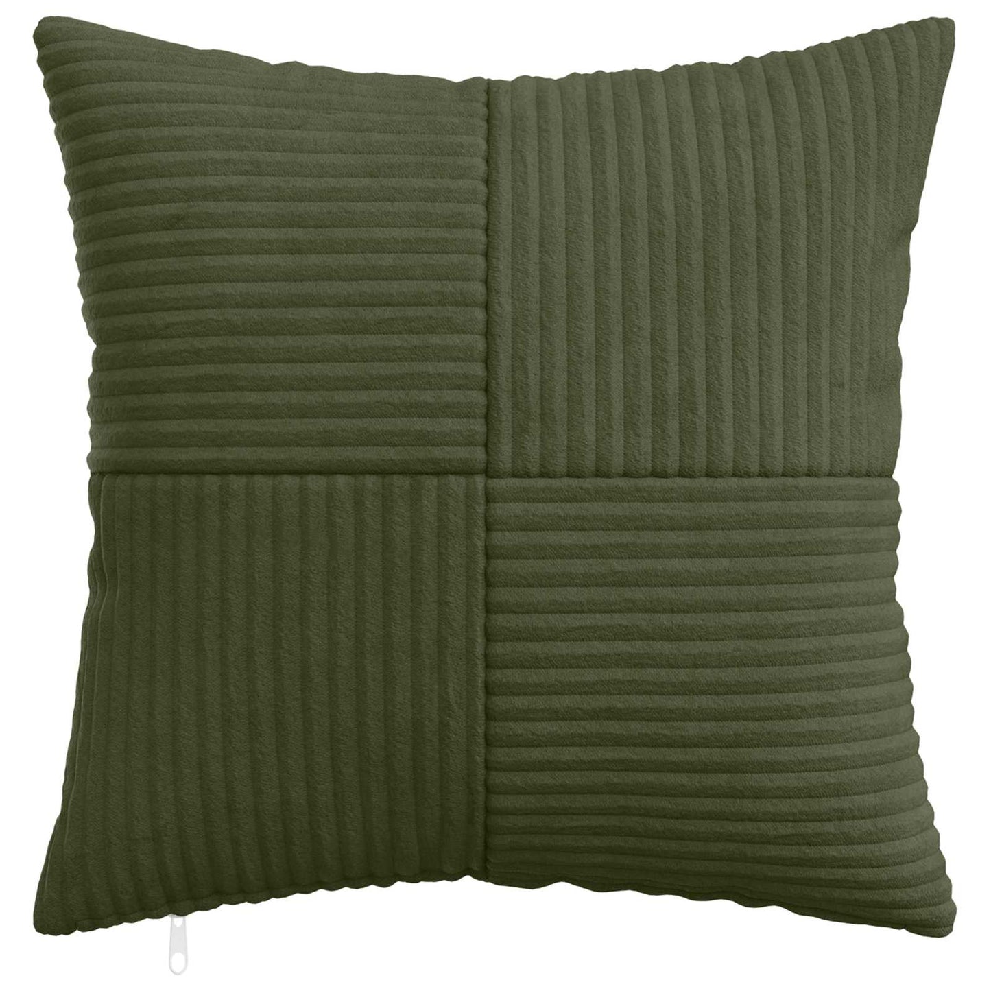 Pudebetræk 6 pcs ALMELO Grøn 30 x 30 cm cordfløjl
