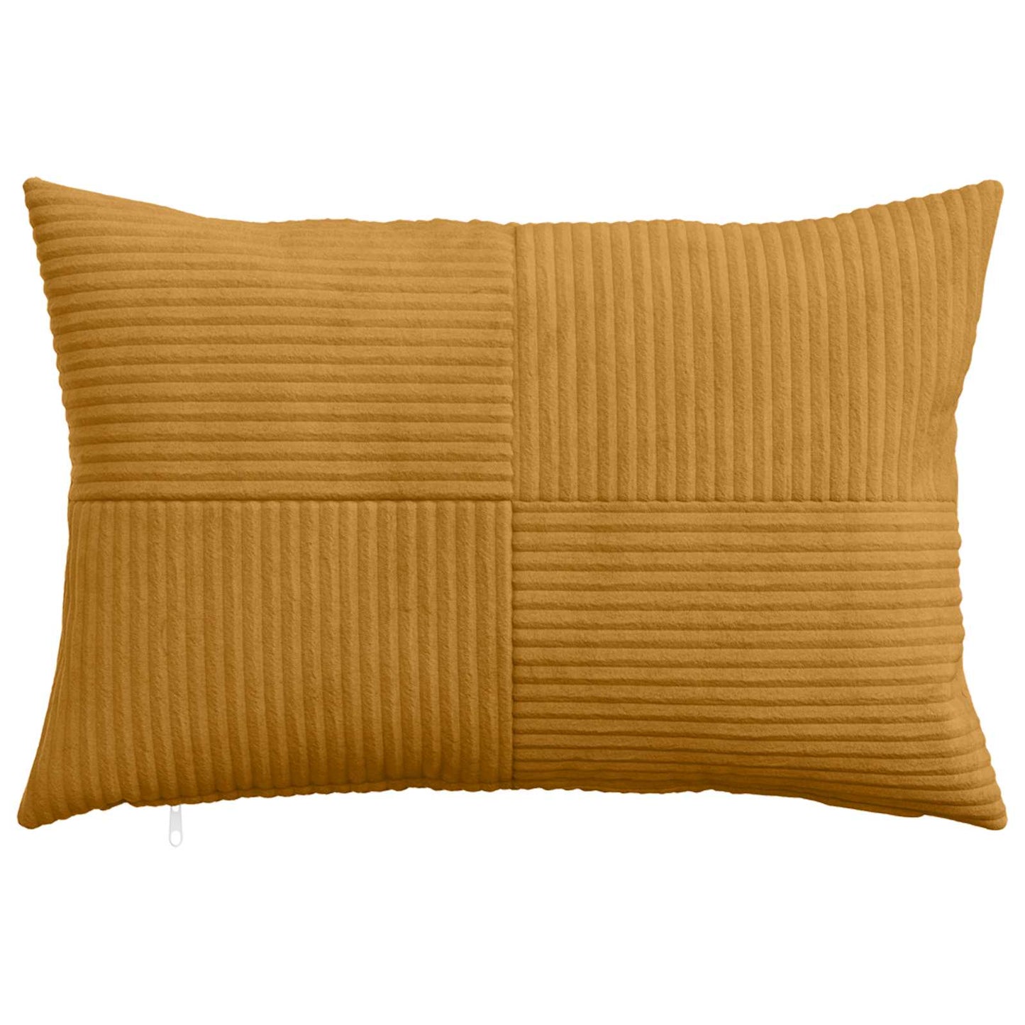 Pudebetræk 2 pcs ALMELO Gul 30 x 50 cm cordfløjl