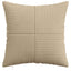 Pudebetræk 2 pcs ALMELO Gråbrun 35 x 35 cm cordfløjl