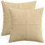 Pudebetræk 2 pcs ALMELO Grågrøn 40 x 40 cm cordfløjl