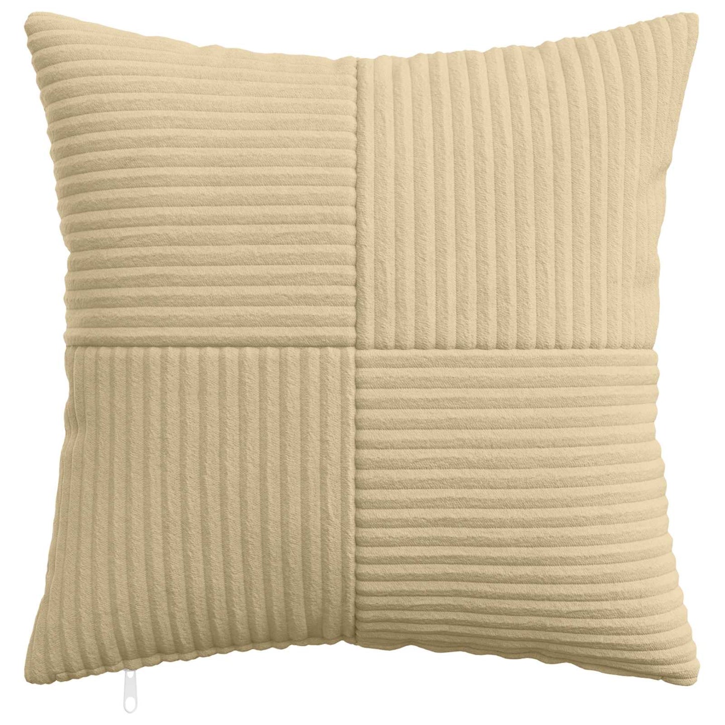 Pudebetræk 6 pcs ALMELO Grågrøn 40 x 40 cm cordfløjl