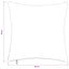 Pudebetræk 2 pcs ALMELO Gul 40 x 40 cm cordfløjl
