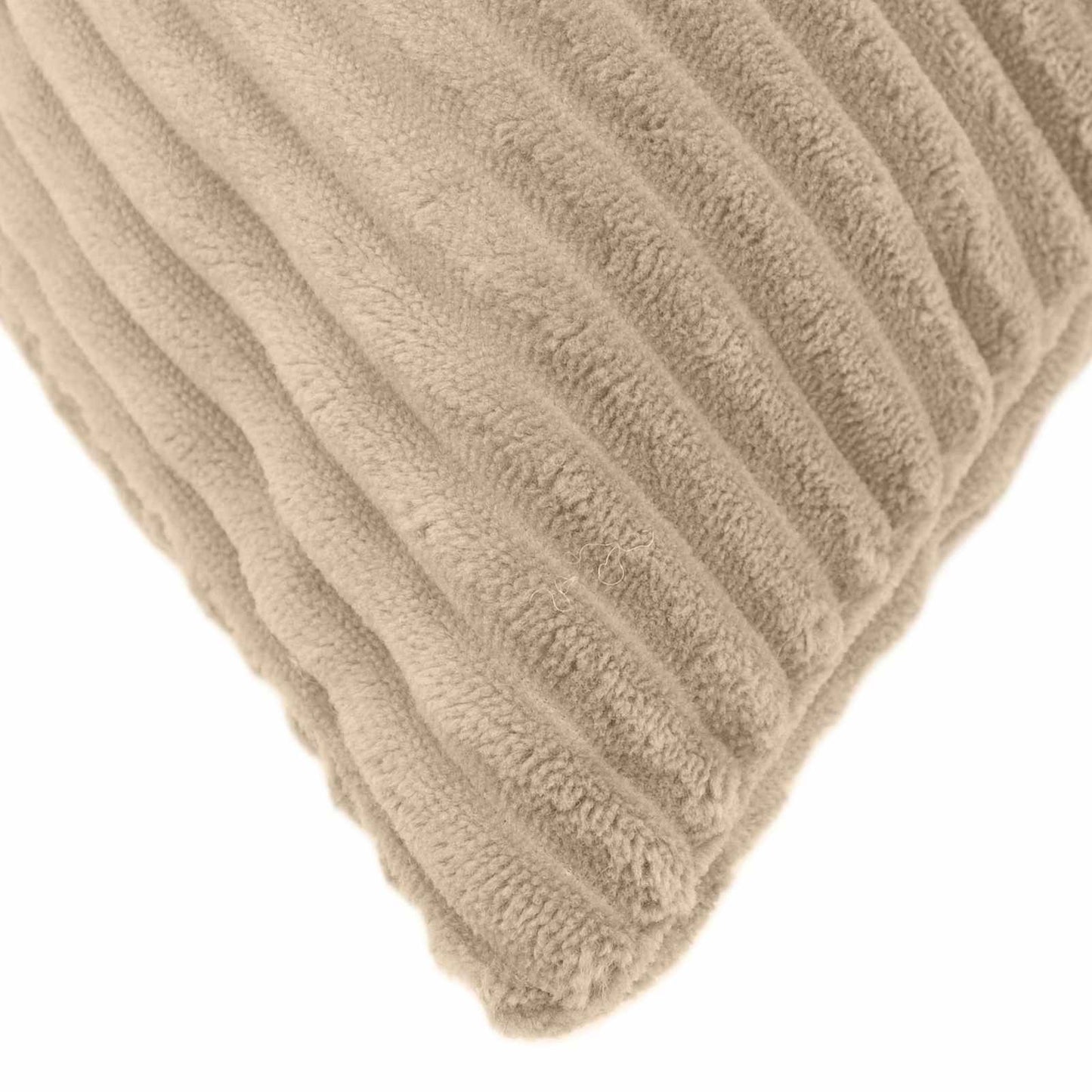 Pudebetræk 6 pcs ALMELO Gråbrun 40 x 40 cm cordfløjl