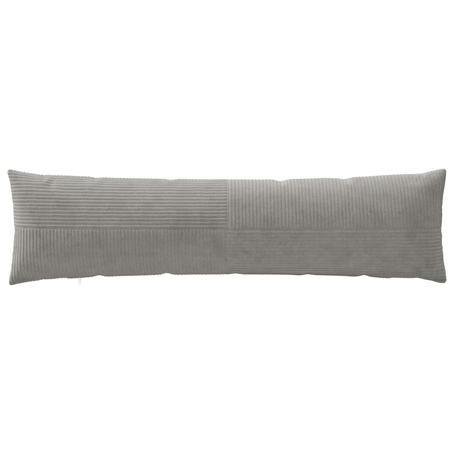 Pudebetræk 2 pcs ALMELO Lysegrå 40 x 145 cm cordfløjl