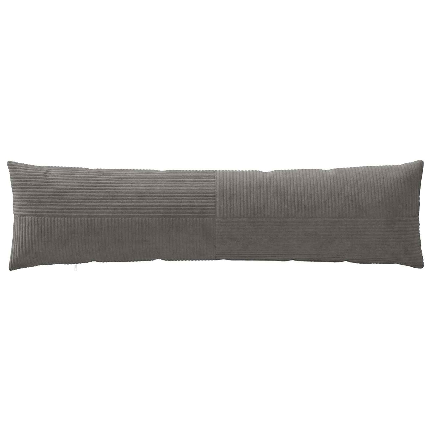 Pudebetræk 2 pcs ALMELO Mørkegrå 40 x 145 cm cordfløjl