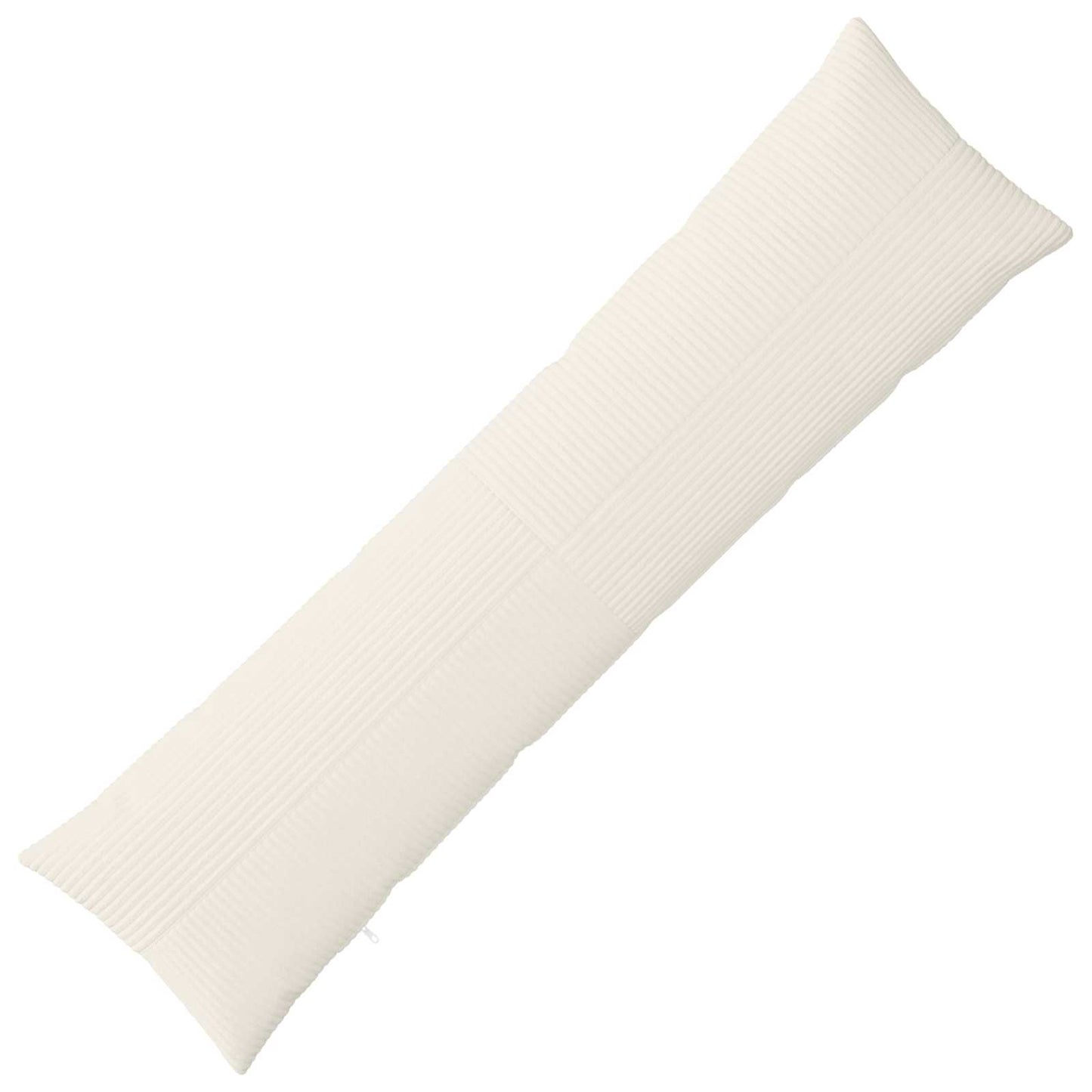 Pudebetræk ALMELO Cremefarvet 40 x 145 cm cordfløjl