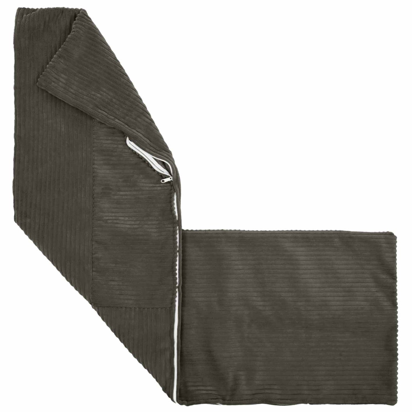Pudebetræk ALMELO Antracit 40 x 145 cm cordfløjl