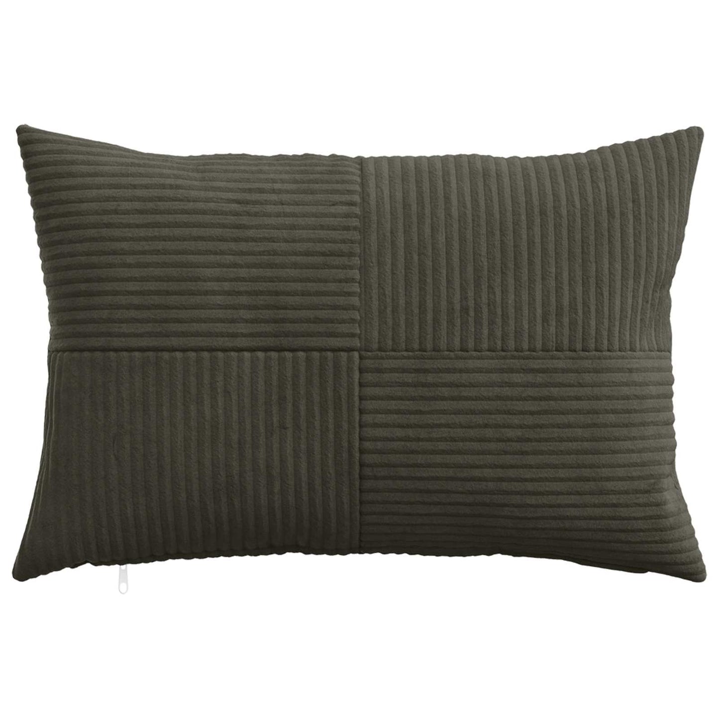 Pudebetræk 6 pcs ALMELO Antracit 40 x 60 cm cordfløjl