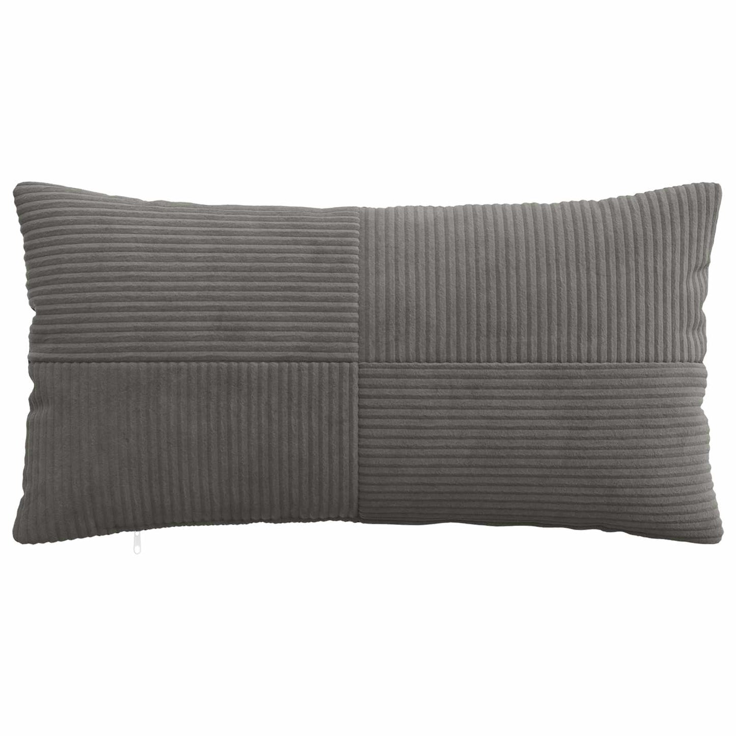 Pudebetræk 2 pcs ALMELO Mørkegrå 40 x 70 cm cordfløjl