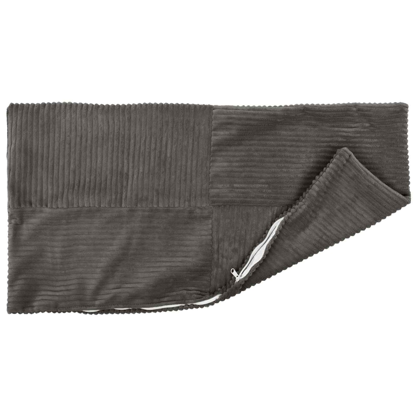 Pudebetræk 6 pcs ALMELO Mørkegrå 40 x 70 cm cordfløjl
