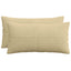 Pudebetræk 2 pcs ALMELO Grågrøn 40 x 70 cm cordfløjl