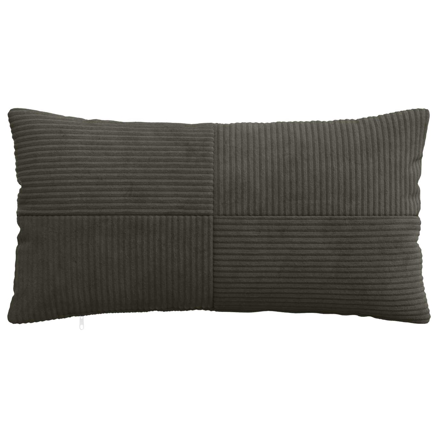 Pudebetræk 6 pcs ALMELO Antracit 40 x 70 cm cordfløjl