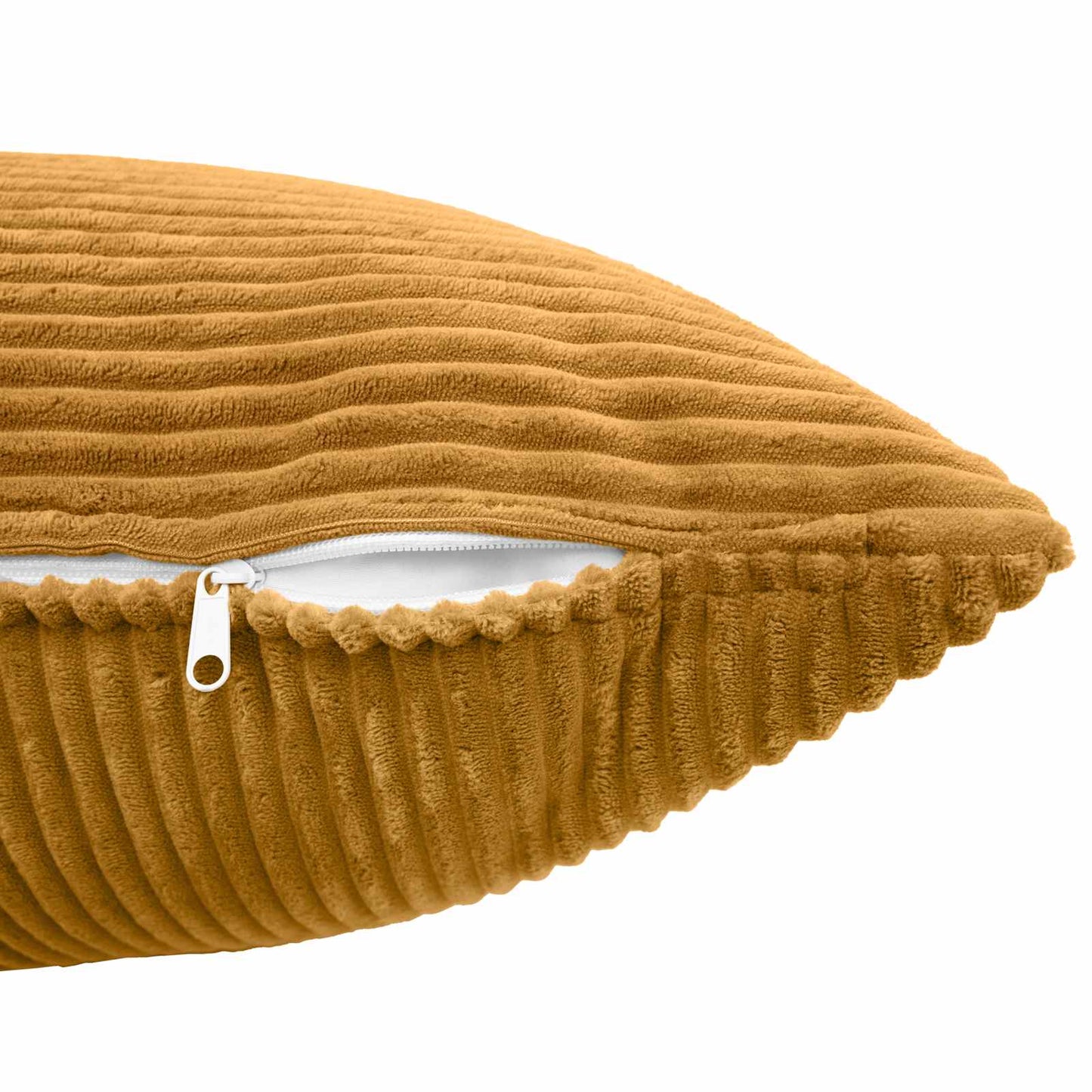Pudebetræk 2 pcs ALMELO Gul 40 x 70 cm cordfløjl