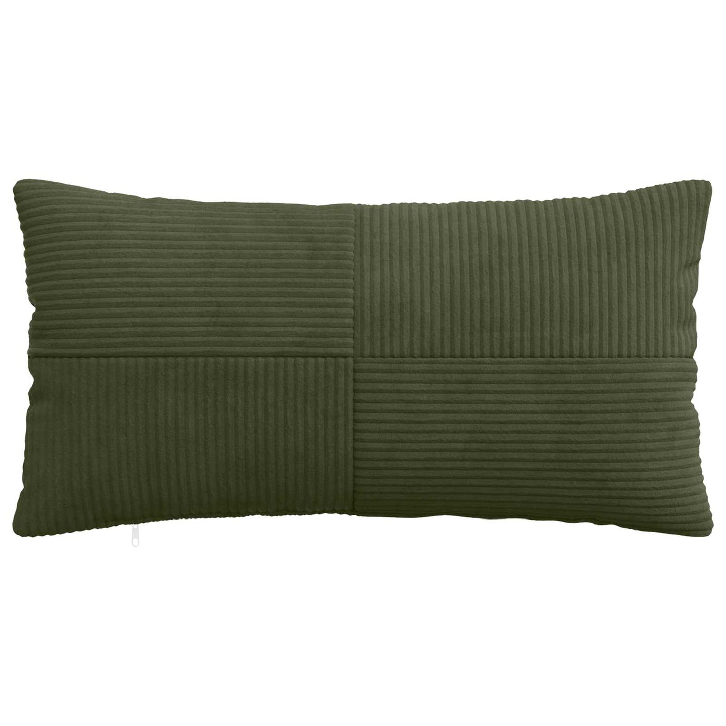 Pudebetræk 6 pcs ALMELO Grøn 40 x 70 cm cordfløjl