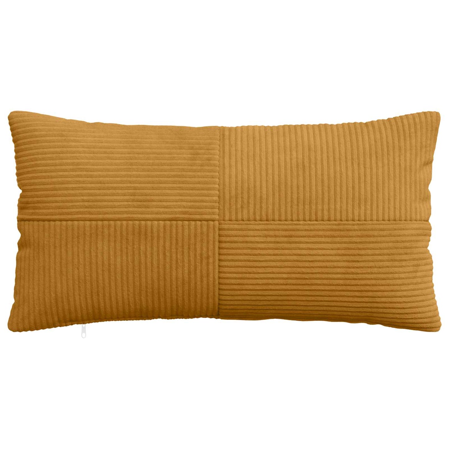 Pudebetræk 2 pcs ALMELO Gul 40 x 80 cm cordfløjl