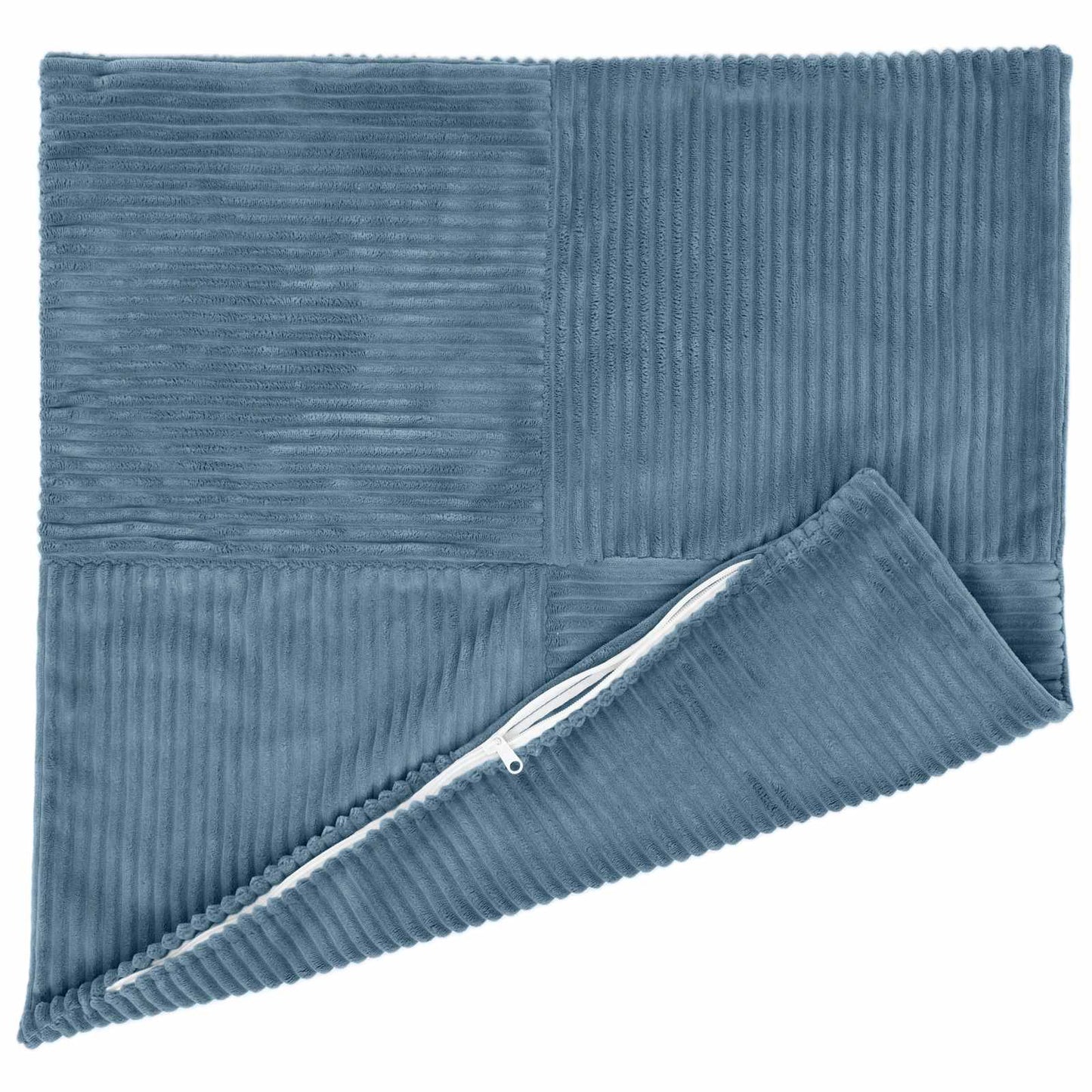Pudebetræk 6 pcs ALMELO Blå 45 x 45 cm cordfløjl