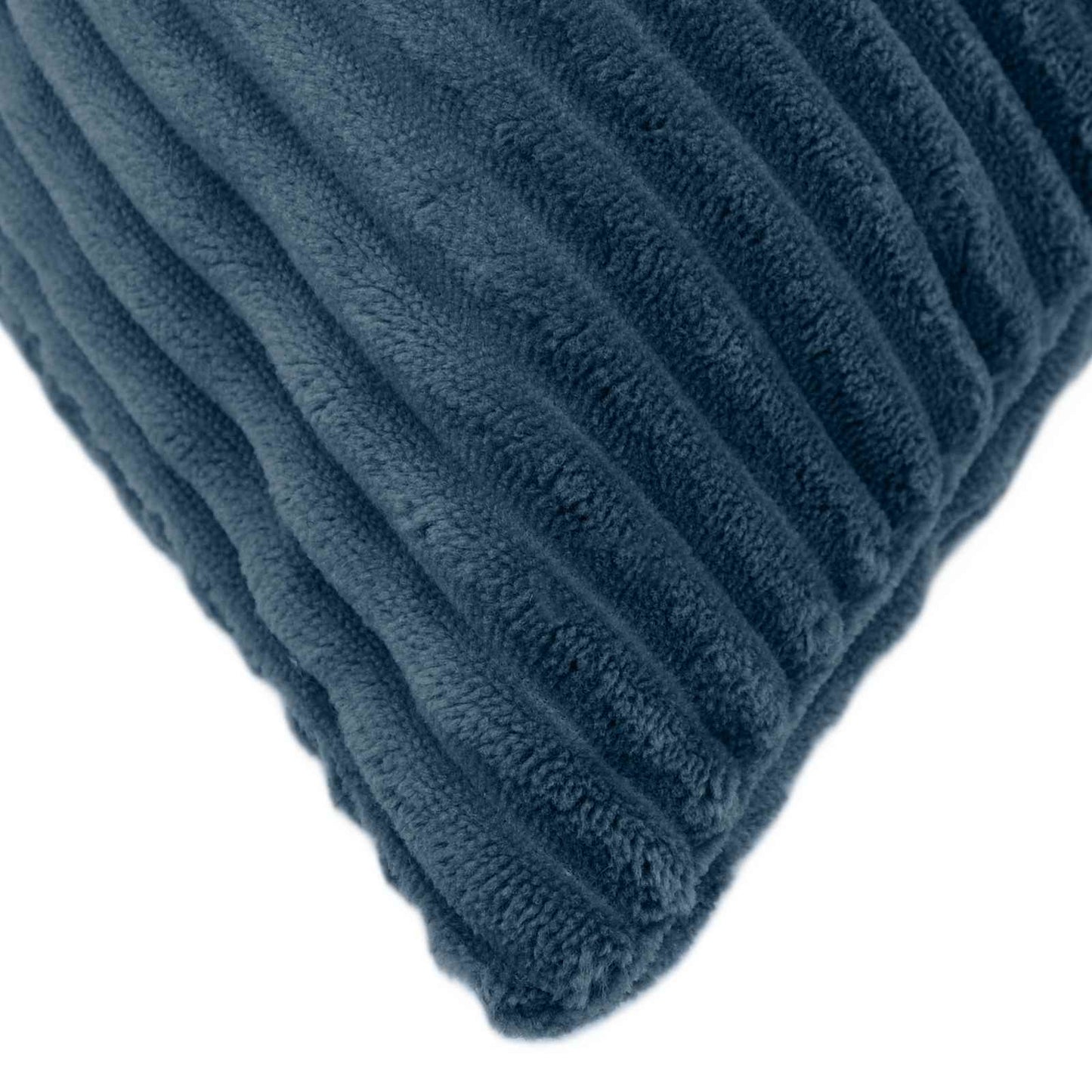 Pudebetræk 2 pcs ALMELO Mørkeblå 45 x 45 cm cordfløjl