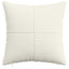 Pudebetræk 6 pcs ALMELO Cremefarvet 50 x 50 cm cordfløjl