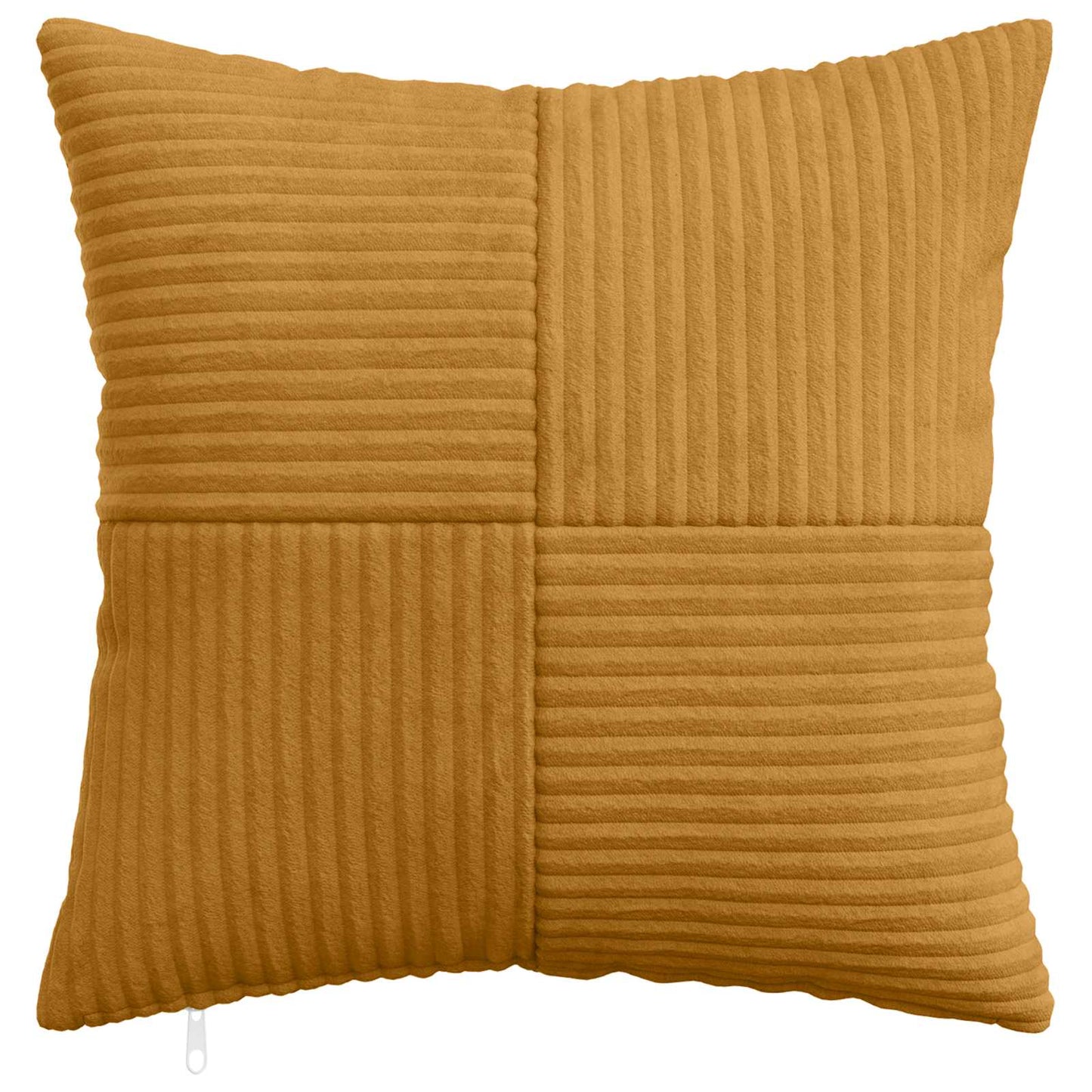 Pudebetræk 2 pcs ALMELO Gul 50 x 50 cm cordfløjl