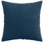Pudebetræk 6 pcs ALMELO Mørkeblå 50 x 50 cm cordfløjl
