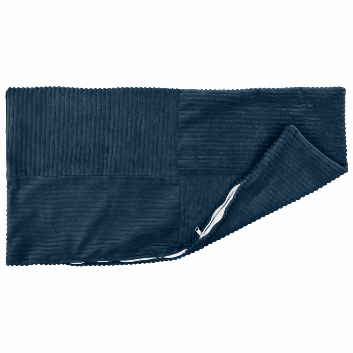 Pudebetræk 2 pcs ALMELO Mørkeblå 50 x 75 cm cordfløjl