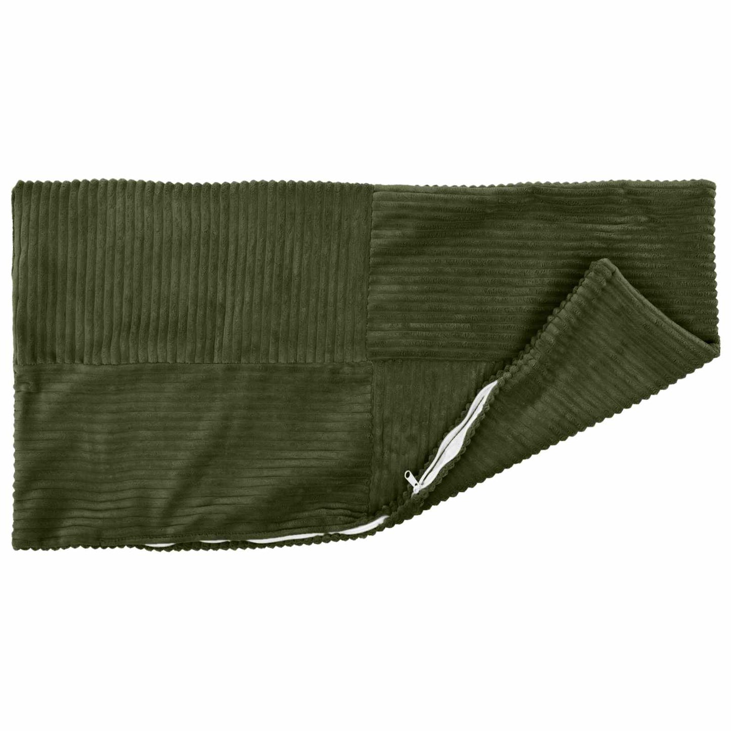 Pudebetræk 6 pcs ALMELO Grøn 50 x 80 cm cordfløjl