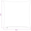 Pudebetræk 2 pcs ALMELO Brun 60 x 60 cm cordfløjl