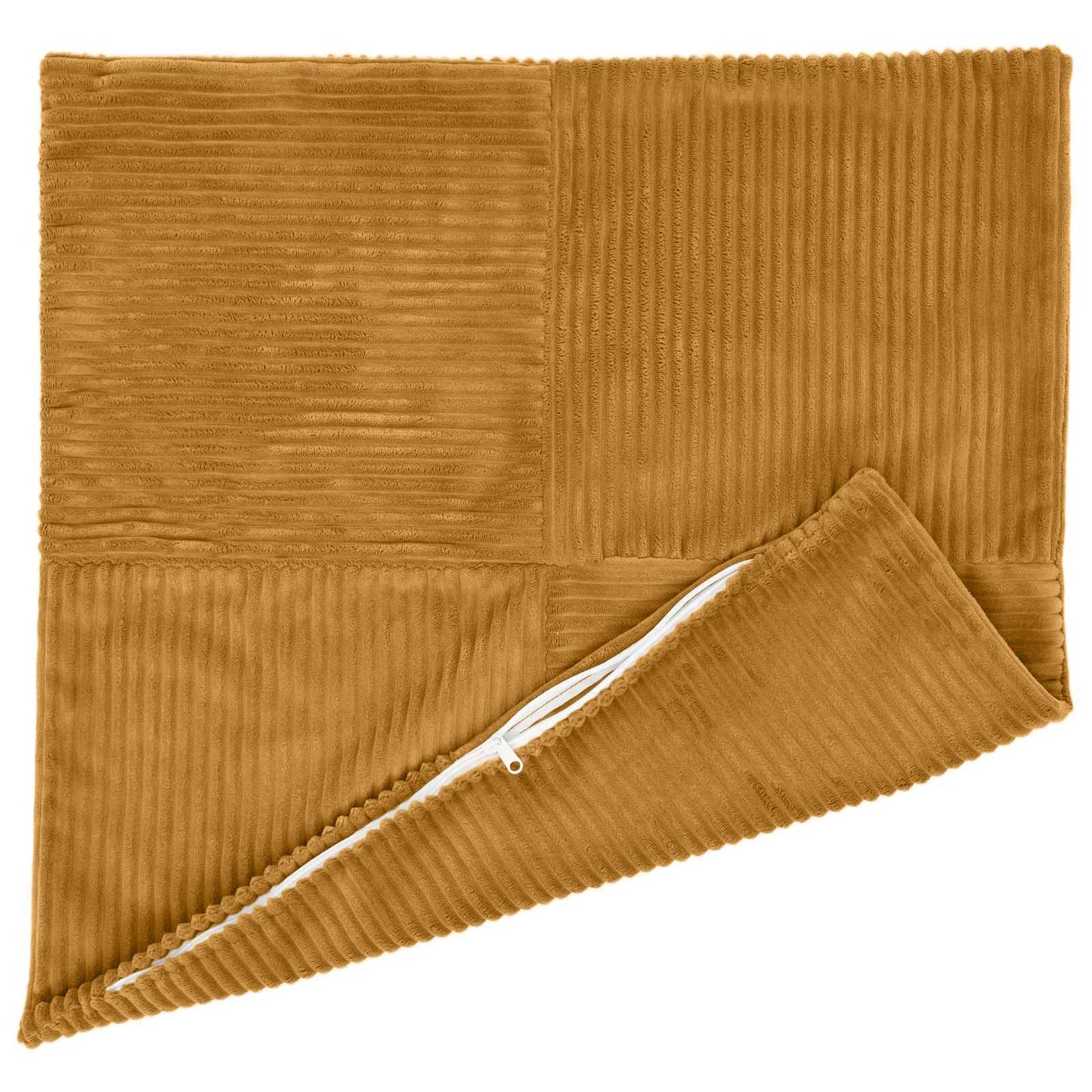 Pudebetræk 6 pcs ALMELO Gul 65 x 65 cm cordfløjl
