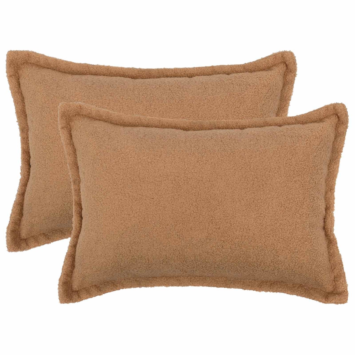 Pudebetræk 2 pcs HOUTEN Beige 30 x 50 cm Bouclé