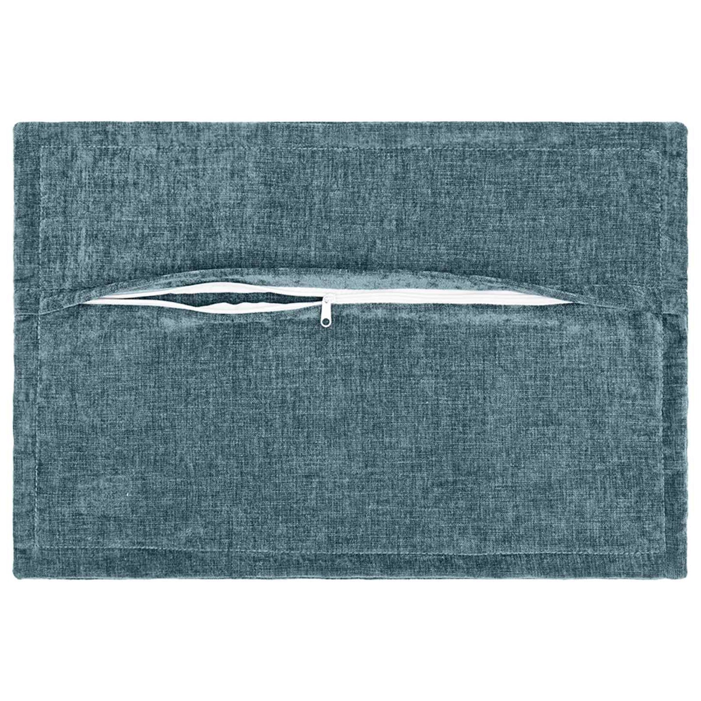 Pudebetræk 2 stk. HOUTEN Blå 30 x 50 cm Chenille Stof