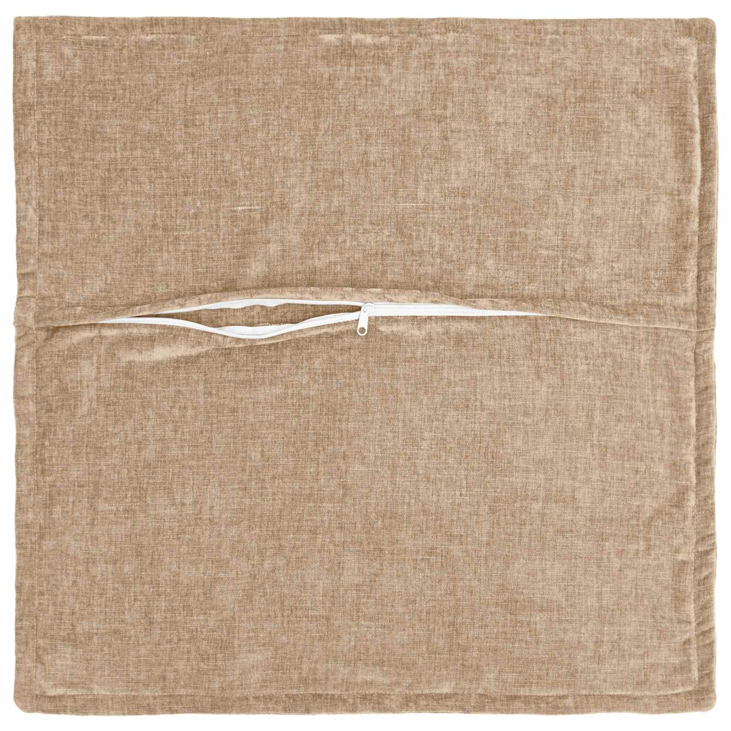 Pudebetræk 12 stk. HOUTEN Gråbrun 40 x 40 cm Chenille Stof