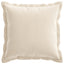 Pudebetræk 12 stk. HOUTEN Cremefarvet 40 x 40 cm Chenille Stof