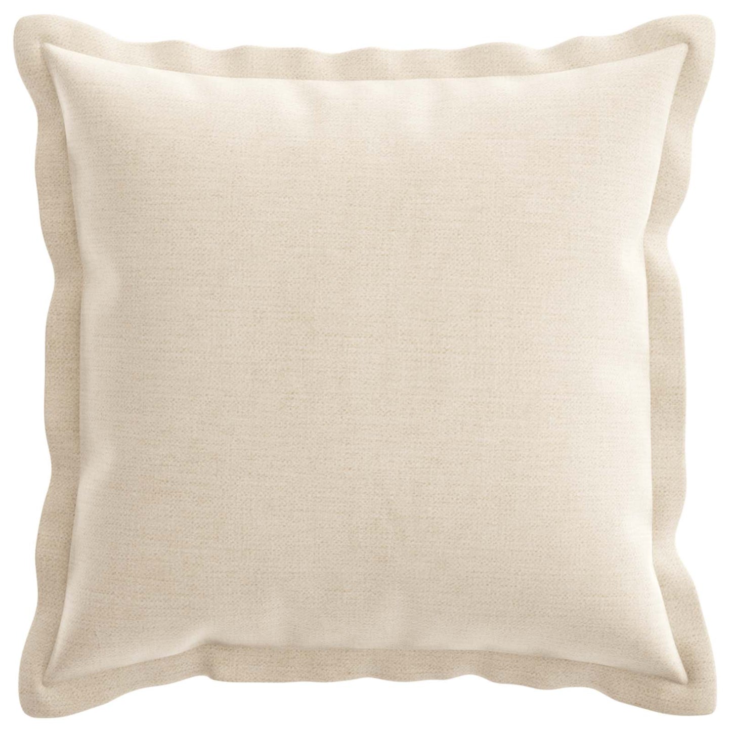 Pudebetræk 12 stk. HOUTEN Cremefarvet 40 x 40 cm Chenille Stof