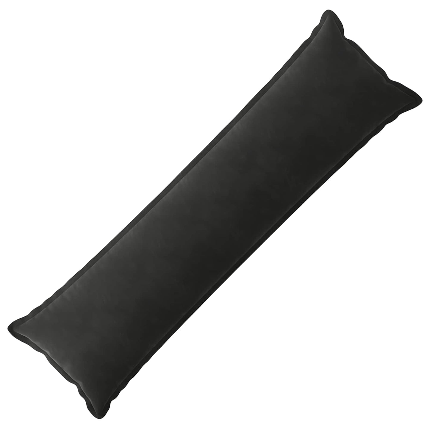 Pudebetræk HOUTEN Sort 40 x 145 cm Fløjl
