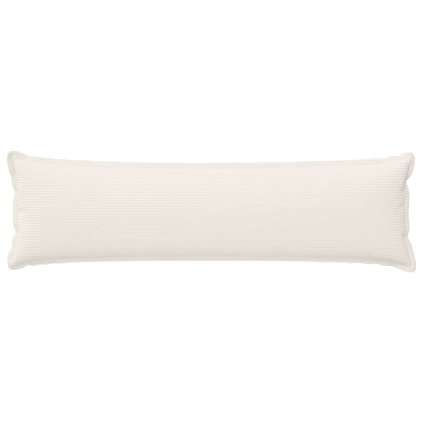 Pudebetræk HOUTEN Cremefarvet 40 x 145 cm cordfløjl