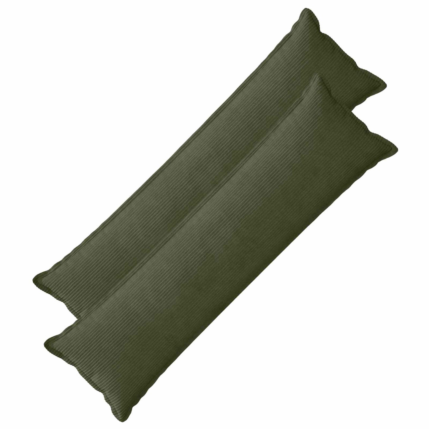 Pudebetræk 2 stk. HOUTEN Grøn 40 x 145 cm cordfløjl