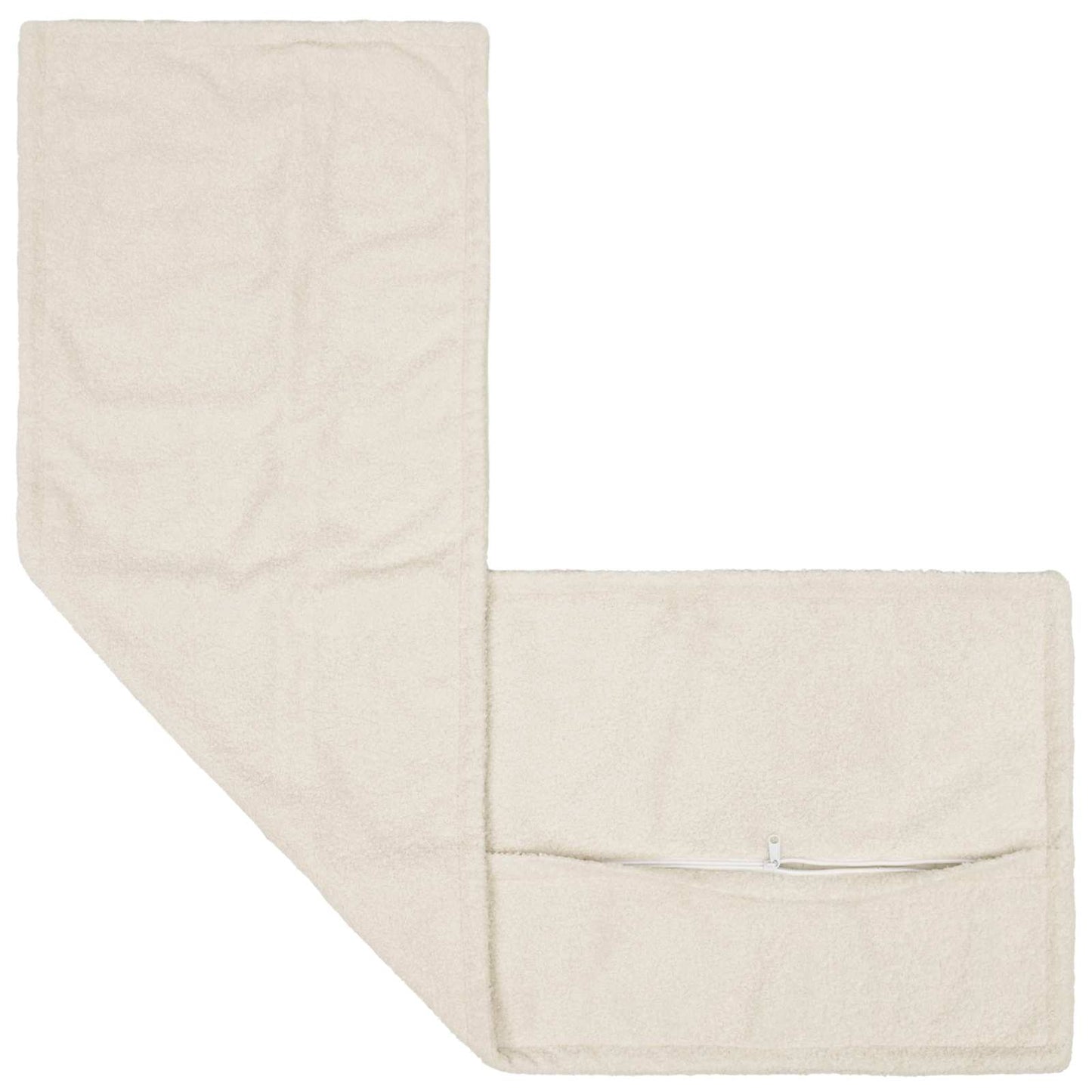 Pudebetræk 2 pcs HOUTEN Cremefarvet 40 x 145 cm Bouclé