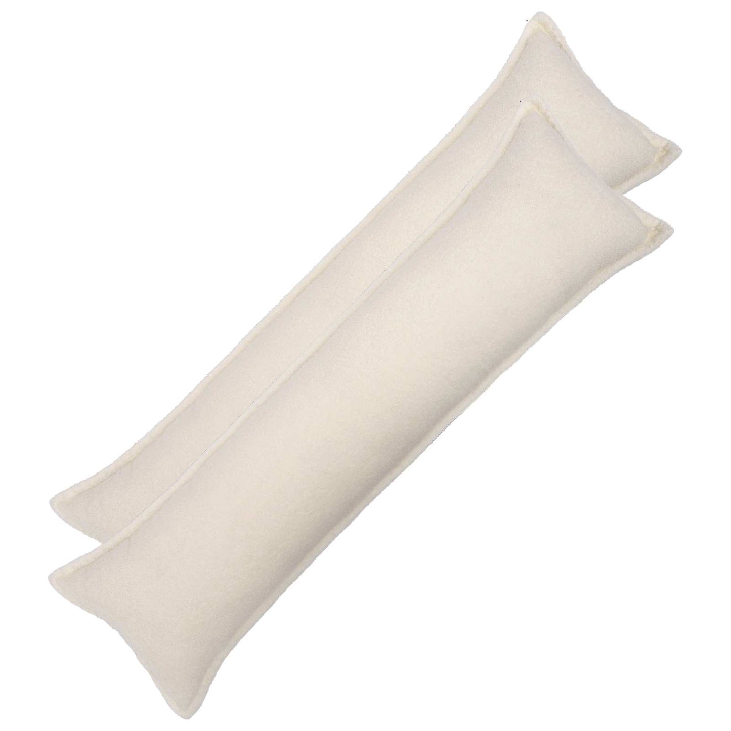 Pudebetræk 2 pcs HOUTEN Cremefarvet 40 x 145 cm Bouclé
