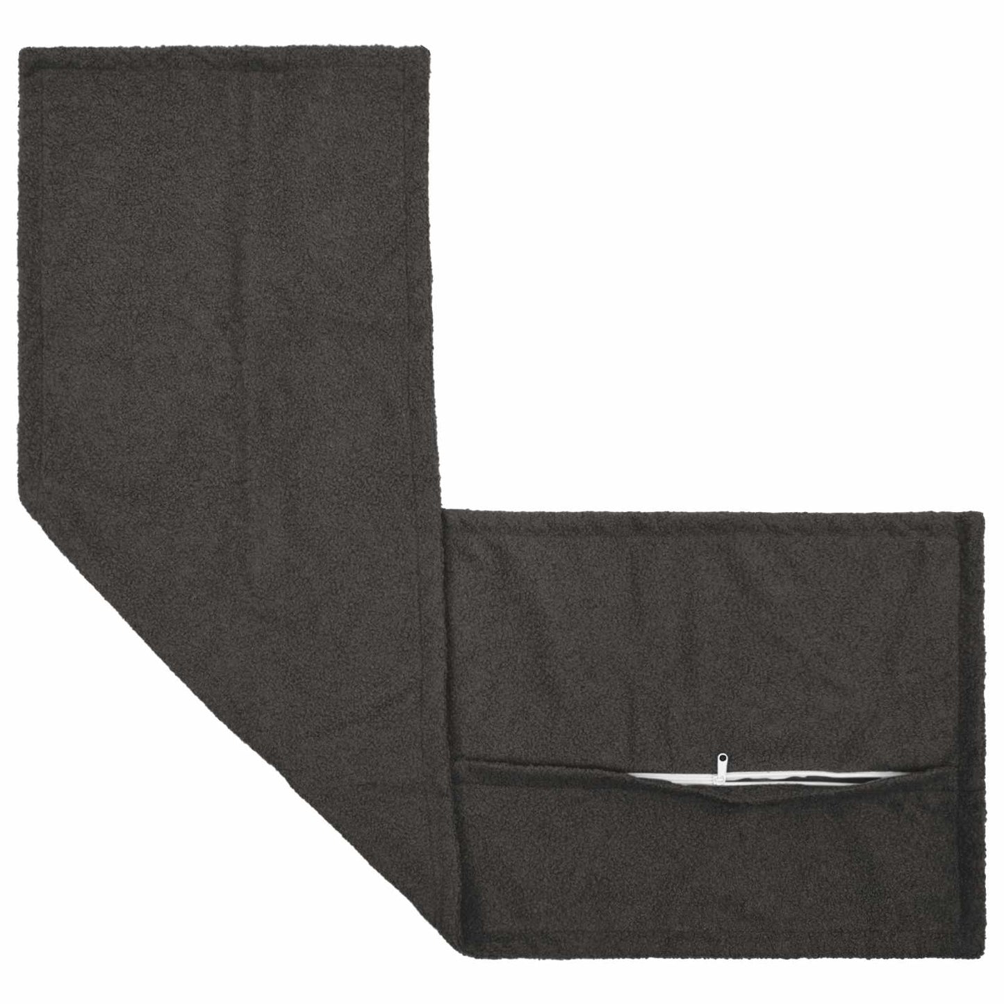 Pudebetræk HOUTEN Mørkegrå 40 x 145 cm Bouclé