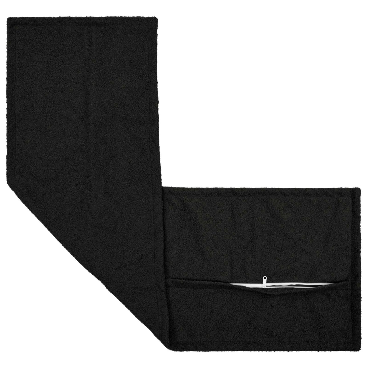Pudebetræk HOUTEN Sort 40 x 145 cm Bouclé