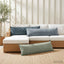 Pudebetræk HOUTEN Grøn 40 x 145 cm Chenille Stof