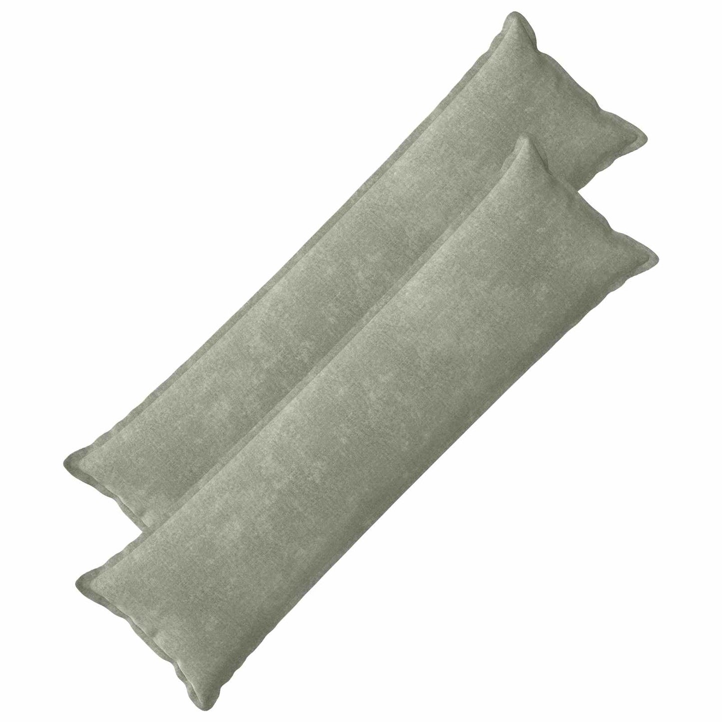 Pudebetræk 2 stk. HOUTEN Grøn 40 x 145 cm Chenille Stof
